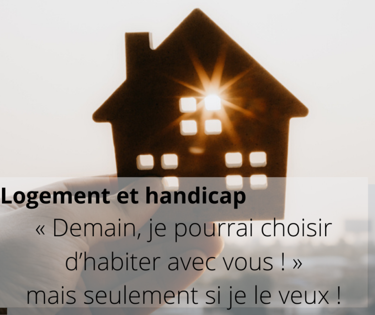 « Demain, je pourrai choisir d’habiter avec vous ! » mais seulement si je le veux !