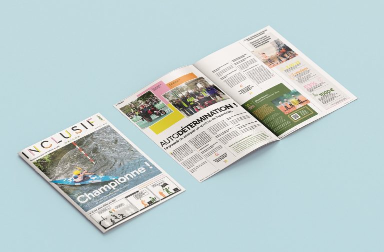Championne ! Retrouvez le second numéro de la gazette Inclusif.