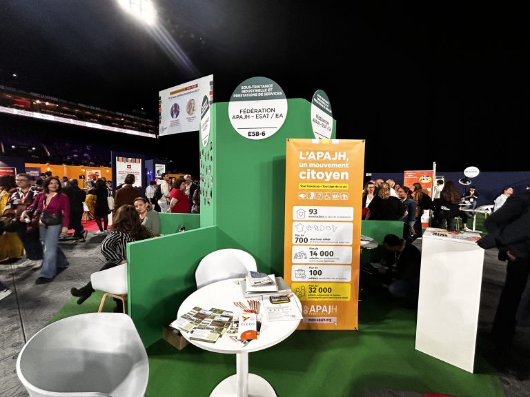 L’APAJH au 9e salon Inclusiv’day à Paris La Défense Arena