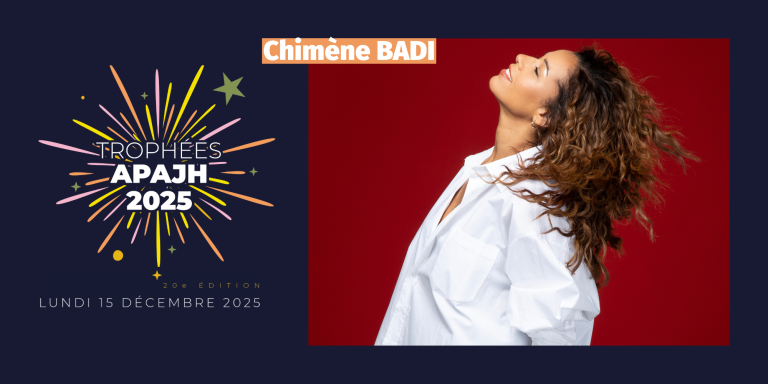 Chimène BADI sur la scène des Trophées APAJH 2025 !