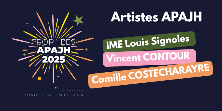 Découvrez les artistes APAJH 2025 !