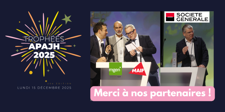Trophées APAJH 2025 : Merci à nos partenaires !