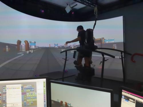 Test de l’exosquelette de la start-up Wandercraft, CMPR APAJH de Pionsat (63)